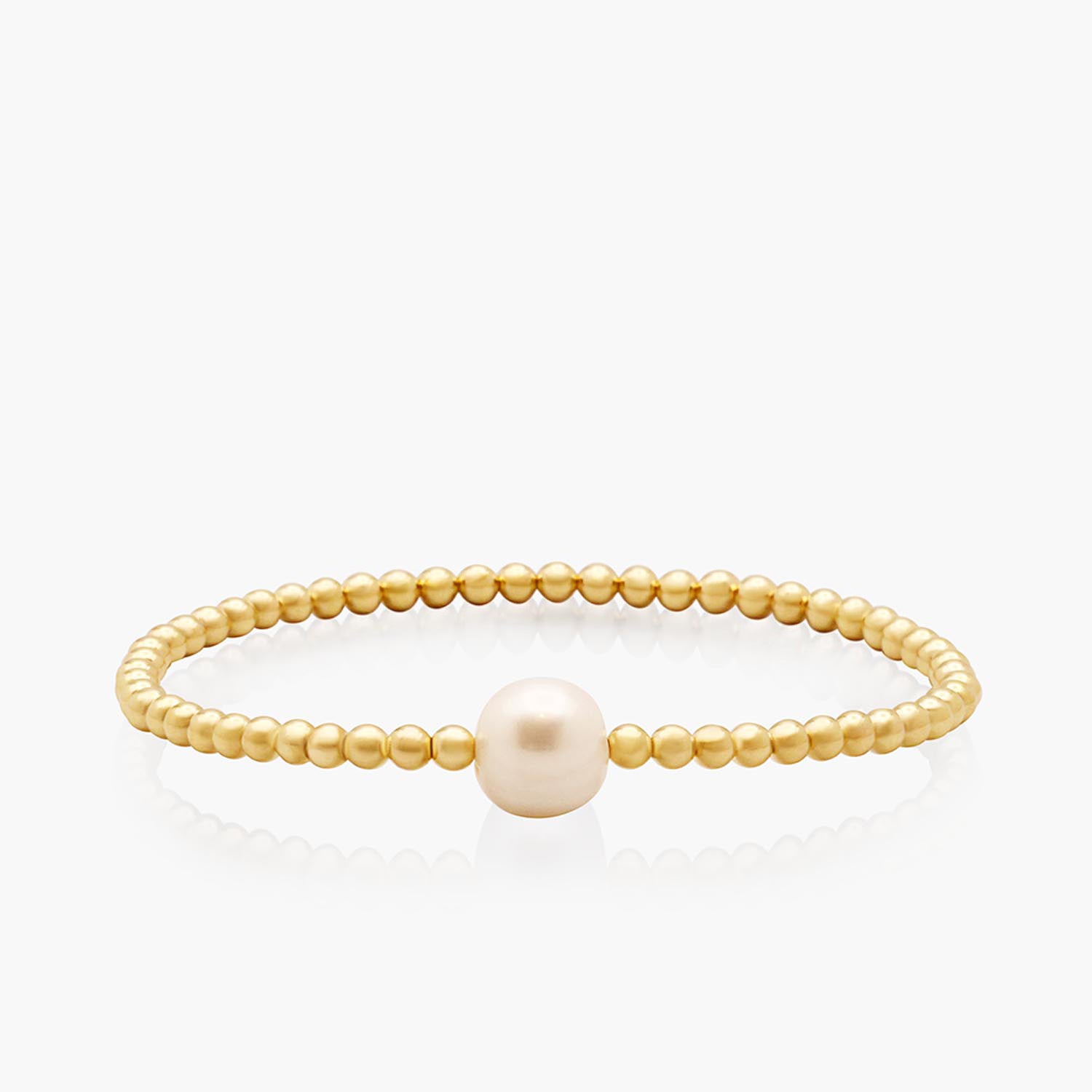 Playa Luna Jewelry Gold Filled Pearl Bead Bracelet Chelsea