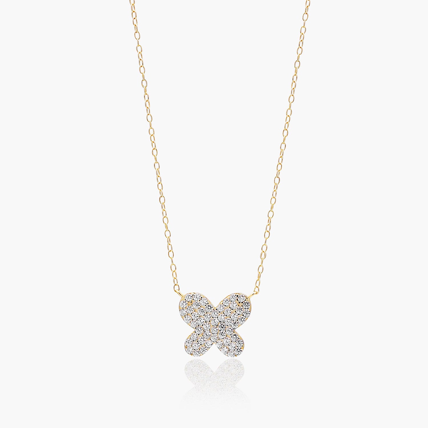 Playa Luna Jewelry Gold Butterfly Necklace Mia