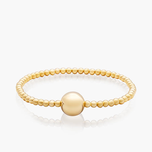 Playa Luna Jewelry Gold Filled Ball Bead Bracelet Capri