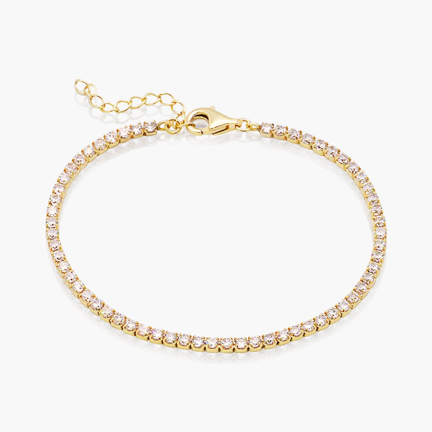 Playa Luna Jewelry Gold Tennis Bracelet Naomi
