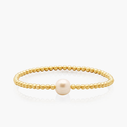 Playa Luna Jewelry Gold Filled Pearl Bead Bracelet Chelsea
