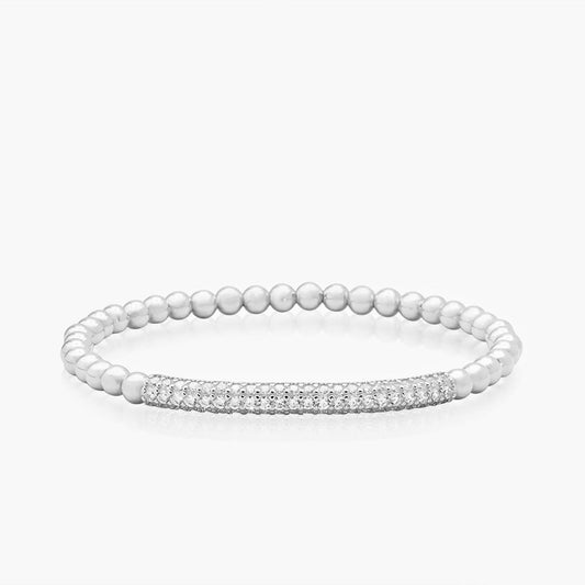 Playa Luna Jewelry Sterling Silver Bar Bracelet Luna