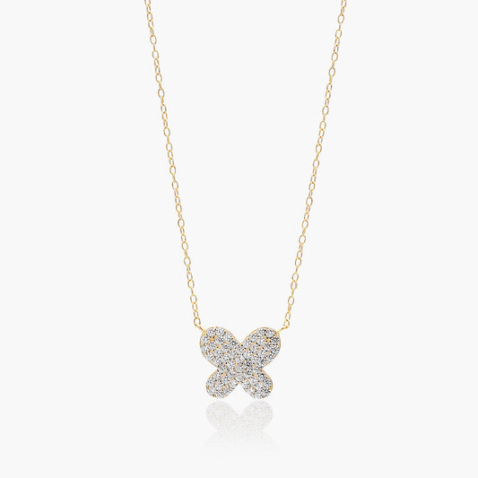 Playa Luna Jewelry Gold Butterfly Necklace Mia